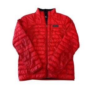 Vineyard Vines Red Packable Puffer Jacket Men’s Small – Lightweight Quilted